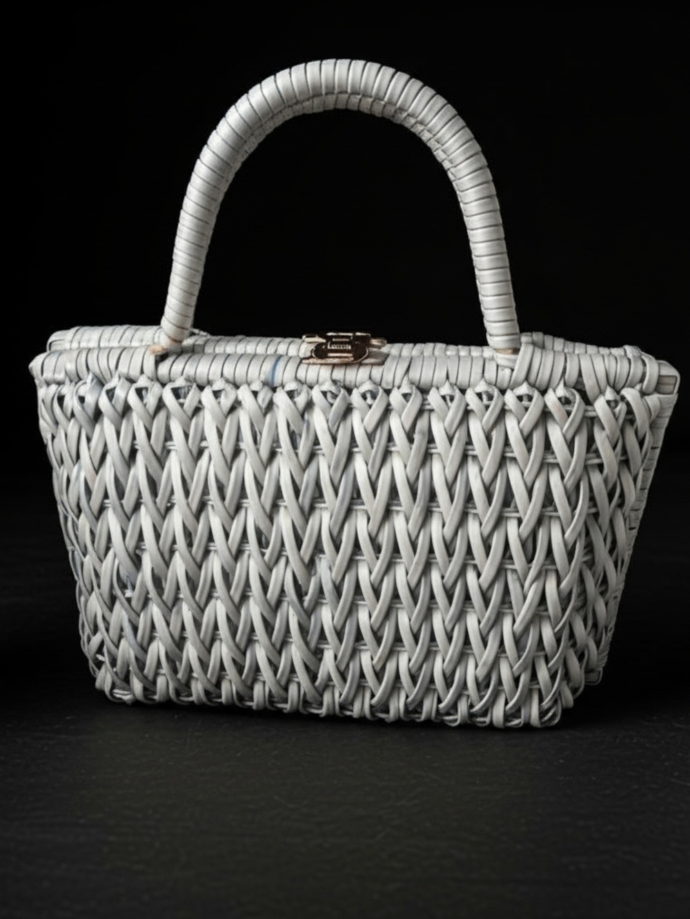 Vintage "Bags By Donna" Woven Top-Handle Women's Bag